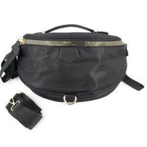 Nylon Hip Pack, Black